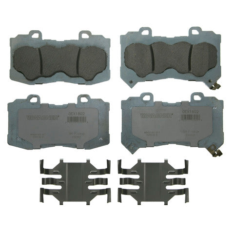 Wagner Brake Disc Brake Pad Set P/N:OEX1802 Fits: Chevrolet Colorado 20-15, GMC Canyon 20-15 - Image 1