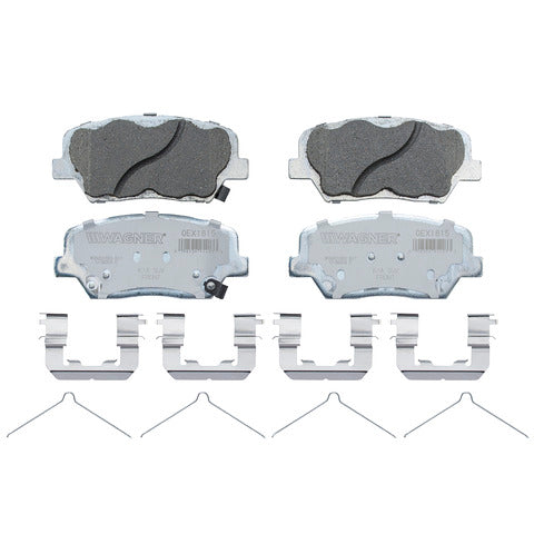 Wagner Brake Disc Brake Pad Set P/N:OEX1815 Fits: Hyundai Santa Fe Sport 18-17, Kia Sorento 20-15 - Image 1