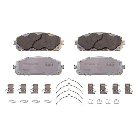 Wagner Brake Disc Brake Pad Set P/N:OEX1843 Fits: Jeep Cherokee 23-14 - Image 1