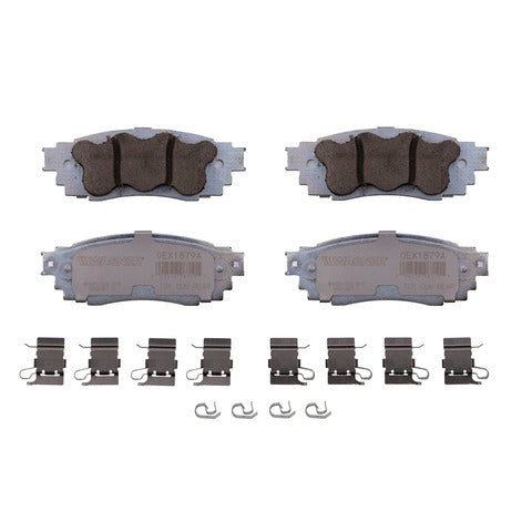 Wagner Brake Disc Brake Pad Set P/N:OEX1879A Fits: Lexus Es250, Lexus Es300h, Lexus Es350, Lexus Rx350, Lexus Rx450h, Lexus Ux200, Lexus Ux250h, Toyota Avalon, Toyota Camry, Toyota C-hr - Image 1