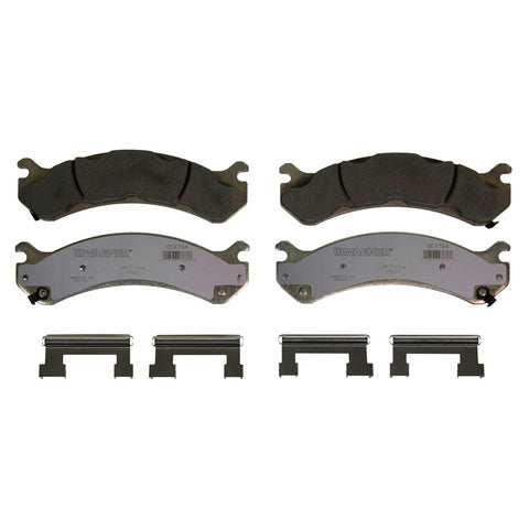 Wagner Brake Disc Brake Pad Set P/N:OEX784 Fits: Cadillac Deville, Cadillac Dts, Chevrolet Avalanche 2500, Chevrolet Express 2500, Chevrolet Express 3500, Chevrolet Express 4500, Chevrolet Silverado 1500 Classic, Chevrolet Silverado 1500 Hd - Image 1