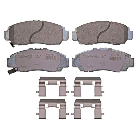 Wagner Brake Disc Brake Pad Set P/N:OEX787 Fits: Acura Cl 03-01, Acura Rl 04-99, Acura Tl 08-99, Acura Tsx 10-04, Honda Accord 10-03 - Image 1
