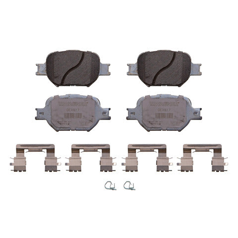 Wagner Brake Disc Brake Pad Set P/N:OEX817 Fits: Scion Tc 10-05, Toyota Celica 05-00 - Image 1