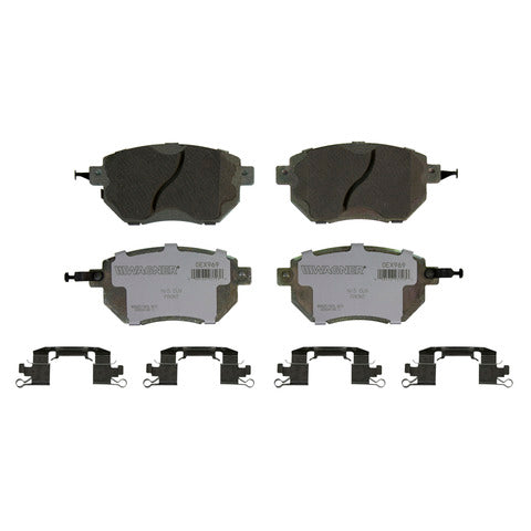 Wagner Brake Disc Brake Pad Set P/N:OEX969 Fits: Infiniti Fx35 2005, Infiniti Fx45 2005, Nissan Altima 06-05, Nissan Maxima 08-04, Nissan Murano 07-03, Nissan Murano 12-09 - Image 1