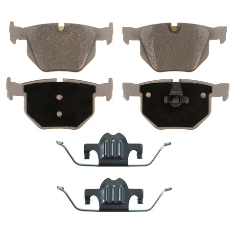 Wagner Brake Disc Brake Pad Set P/N:MX1042 Fits: BMW 525i 07-04, BMW 525xi 07-06, BMW 528i 10-08, BMW 528i Xdrive 10-09, BMW 528xi 2008, BMW 530i 07-04, BMW 530xi 07-06, BMW 535i Xdrive 10-09, BMW 535xi 2008, BMW X5 18-16, BMW X5 2014, BMW X6 19-16 - Image 1