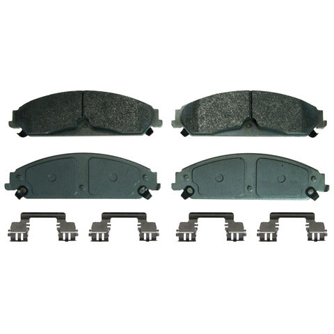 Wagner Brake Disc Brake Pad Set P/N:MX1058C Fits: Chrysler 200 14-13, Chrysler 300 14-12, Dodge Avenger 14-13, Dodge Challenger 13-12, Dodge Challenger 20-17, Dodge Charger 20-12 - Image 1