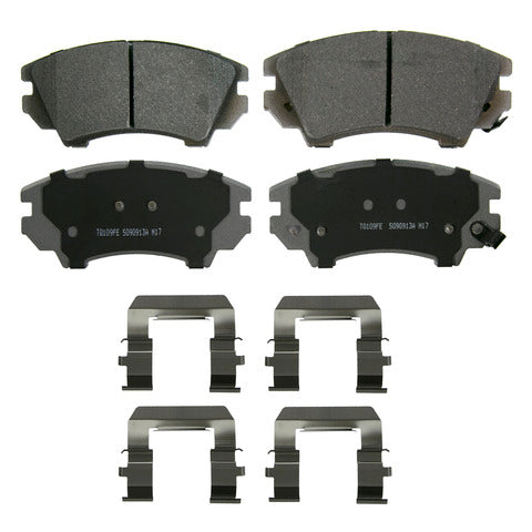 Wagner Brake Disc Brake Pad Set P/N:MX1404 Fits: Buick Lacrosse 16-14, Buick Regal 16-14, Chevrolet Camaro 2014, Chevrolet Caprice 17-11 - Image 1