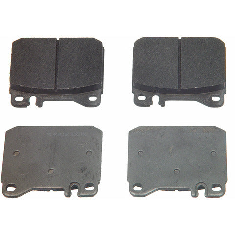 Wagner Brake Disc Brake Pad Set P/N:MX145A Fits: Mercedes-benz 240d, Mercedes-benz 280, Mercedes-benz 280c, Mercedes-benz 280ce, Mercedes-benz 280e, Mercedes-benz 280s, Mercedes-benz 280se, Mercedes-benz 300cd, Mercedes-benz 300d, Mercedes-benz 300sd - Image 1
