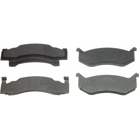 Wagner Brake Disc Brake Pad Set P/N:MX269 Fits: Chrysler Imperial, Chrysler New Yorker, Chrysler Newport, Chrysler TOWN &amp; COUNTRY, Dodge B100, Dodge B100 Van, Dodge B150, Dodge B1500, Dodge B200, Dodge B200 Van - Image 1