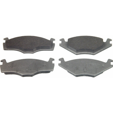 Wagner Brake Disc Brake Pad Set P/N:MX280A Fits: Volkswagen Golf 93-85, Volkswagen Jetta 96-80, Volkswagen Quantum 88-82, Volkswagen Rabbit 84-79, Volkswagen Rabbit Convertible 84-80, Volkswagen Rabbit Pickup 83-80, Volkswagen Scirocco 84-79 - Image 1