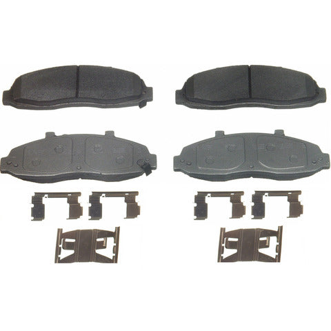 Wagner Brake Disc Brake Pad Set P/N:MX679 Fits: Ford F-150 03-97, Ford F-150 Heritage 2004, Lincoln Blackwood 2002 - Image 1