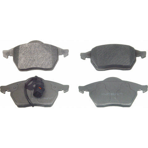 Wagner Brake Disc Brake Pad Set P/N:MX687A Fits: Audi A4 Quattro 98-97, Audi Tt 06-00, Audi Tt Quattro 06-00, Volkswagen Beetle 10-99, Volkswagen Golf 06-00, Volkswagen Golf City 10-07, Volkswagen Jetta 05-00 - Image 1