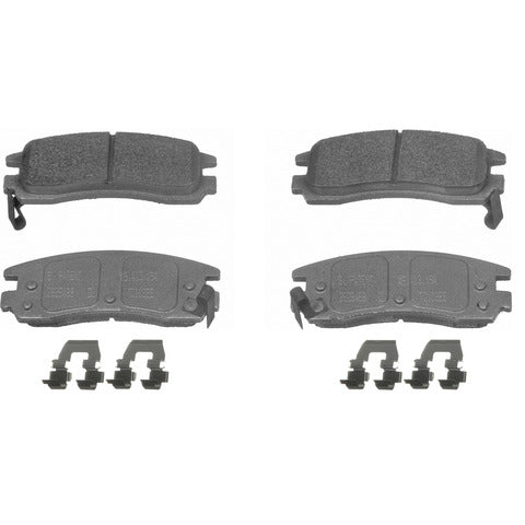 Wagner Brake Disc Brake Pad Set P/N:MX714 Fits: Buick Lesabre, Buick Park Avenue, Buick Regal, Buick Riviera, Cadillac Allante, Cadillac Deville, Cadillac Eldorado, Cadillac Seville - Image 1