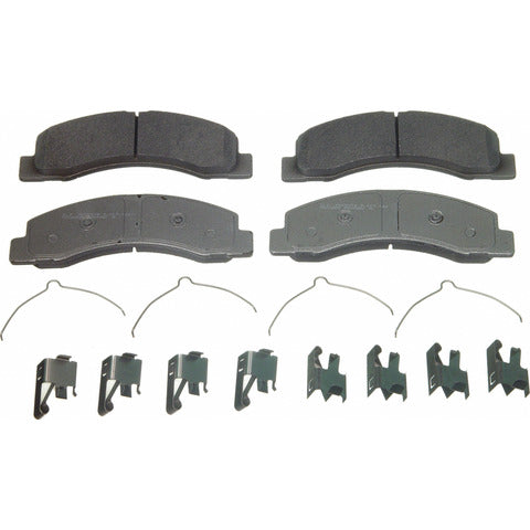Wagner Brake Disc Brake Pad Set P/N:MX756 Fits: Ford Excursion 05-00, Ford F-250 1999, Ford F-250 Super Duty 04-99, Ford F-350 Super Duty 04-99 - Image 1