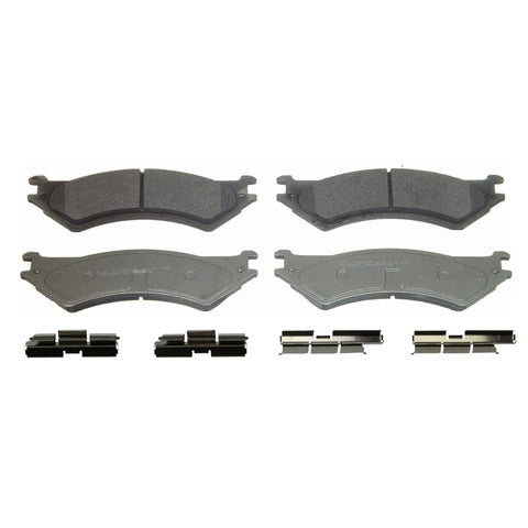Wagner Brake Disc Brake Pad Set P/N:MX802 Fits: Ford E-150 2007, Ford E-250 07-03, Ford E-250 Econoline 02-95, Ford E-350 Club Wagon 05-03, Ford E-350 Econoline 98-96, Ford E-350 Econoline Club Wagon 02-96, Ford E-350 Super Duty 07-99 - Image 1