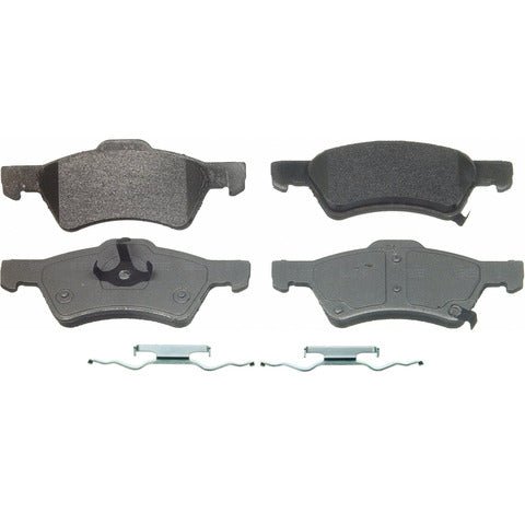 Wagner Brake Disc Brake Pad Set P/N:MX857 Fits: Chrysler TOWN &amp; COUNTRY 07-01, Dodge Caravan 07-01, Dodge Grand Caravan 07-01 - Image 1