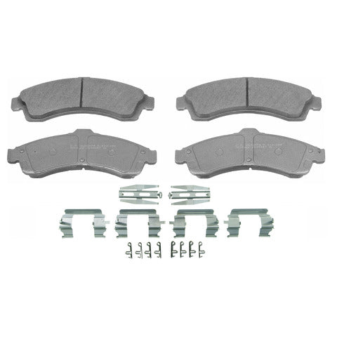 Wagner Brake Disc Brake Pad Set P/N:MX882 Fits: Buick Rainier, Chevrolet Ssr, Chevrolet Trailblazer, Chevrolet Trailblazer Ext, GMC Envoy, GMC Envoy Xl, GMC Envoy Xuv, Isuzu Ascender, Oldsmobile Bravada, Saab 9-7x - Image 1
