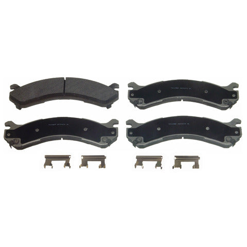 Wagner Brake Disc Brake Pad Set P/N:MX909 Fits: Chevrolet Silverado 3500 06-01, Chevrolet Silverado 3500 Classic 2007, Chevrolet Silverado 3500 Hd 10-07, GMC Sierra 3500 06-01, GMC Sierra 3500 Classic 2007, GMC Sierra 3500 Hd 10-07 - Image 1