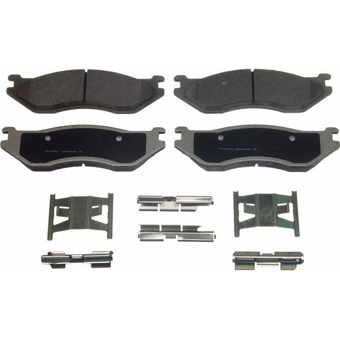 Wagner Brake Disc Brake Pad Set P/N:MX966B Fits: Dodge Durango 06-04, Dodge Ram 1500 08-02 - Image 1