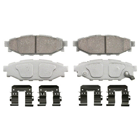 Wagner Brake Disc Brake Pad Set P/N:PD1114 Fits: Subaru Brz 16-13, Subaru Crosstrek 22-16, Subaru Forester 23-09, Subaru Impreza 22-08, Subaru Legacy 14-05, Subaru Outback 14-05, Subaru Wrx 21-13, Subaru Xv Crosstrek 15-13 - Image 1