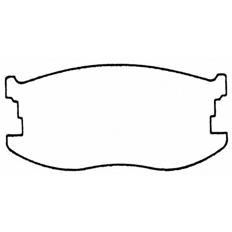 Wagner Brake Disc Brake Pad Set P/N:PD297 Fits: Chevrolet Spectrum 86-85, Isuzu I-mark 86-85, Mazda Glc 85-81 - Image 2