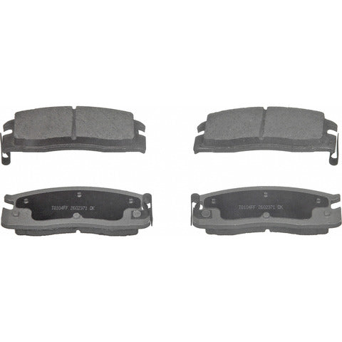 Wagner Brake Disc Brake Pad Set P/N:PD398A Fits: Isuzu Amigo 93-89, Isuzu Pickup 95-89, Isuzu Trooper 91-88 - Image 1