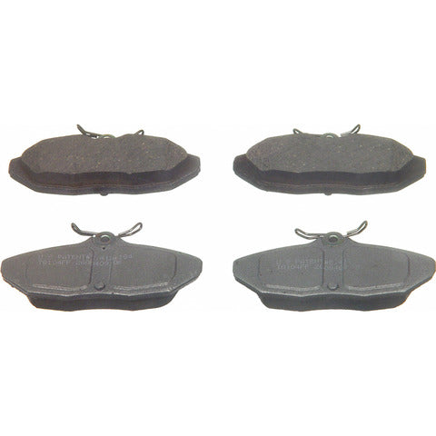 Wagner Brake Disc Brake Pad Set P/N:PD599 Fits: Ford L9000 1994, Ford Thunderbird 97-93, Lincoln Mark Viii 98-93, Mercury Cougar 97-93 - Image 1