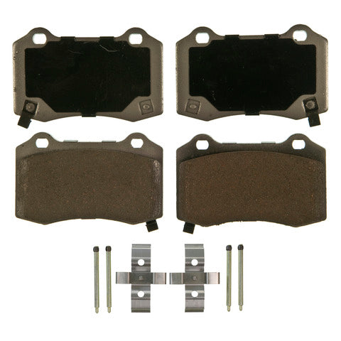 Wagner Brake Disc Brake Pad Set P/N:QC1053 Fits: Cadillac Cts, Cadillac Sts, Chevrolet Camaro, Chevrolet Ss, Chrysler 300, Dodge Challenger, Dodge Charger, Dodge Magnum, Ferrari F430, Jeep Grand Cherokee, Tesla S, Tesla X - Image 1