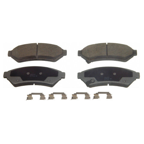 Wagner Brake Disc Brake Pad Set P/N:QC1075 Fits: Buick Allure 09-05, Buick Lacrosse 09-05, Buick Terraza 07-05, Chevrolet Uplander 09-05, Mobility Ventures Mv-1 17-14, Pontiac Grand Prix 08-05, Pontiac Montana 09-05, Saturn Relay 07-05, Vpg Mv-1 12-11 - Image 1