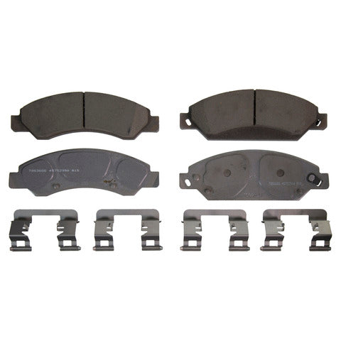 Wagner Brake Disc Brake Pad Set P/N:QC1092 Fits: Cadillac Escalade, Cadillac Escalade Esv, Cadillac Escalade Ext, Chevrolet Avalanche, Chevrolet Silverado 1500, Chevrolet Silverado 1500 Classic, Chevrolet Suburban 1500, Chevrolet Tahoe, GMC Sierra 1500 - Image 1