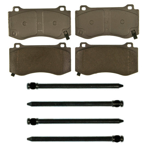 Wagner Brake Disc Brake Pad Set P/N:QC1149 Fits: Chrysler 300 10-05, Chrysler 300 14-12, Chrysler 300 2017, Dodge Challenger 20-08, Dodge Charger 10-06, Dodge Charger 20-12, Dodge Magnum 08-06, Jeep Grand Cherokee 10-06 - Image 1