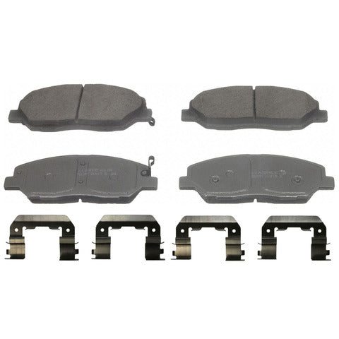 Wagner Brake Disc Brake Pad Set P/N:QC1202 Fits: Hyundai Entourage 10-07, Hyundai Santa Fe 09-07, Hyundai Santa Fe 16-13, Hyundai Santa Fe Xl 15-13, Kia Borrego 2011, Kia Sedona 12-06, Kia Sedona 2014 - Image 1