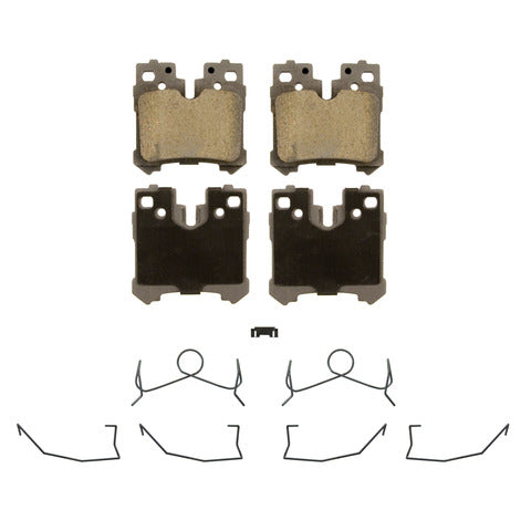 Wagner Brake Disc Brake Pad Set P/N:QC1283 Fits: Lexus Ls460 17-07, Lexus Ls500 2023, Lexus Ls500 21-18, Lexus Ls500h 2023, Lexus Ls500h 21-18, Lexus Ls600h 16-08 - Image 1
