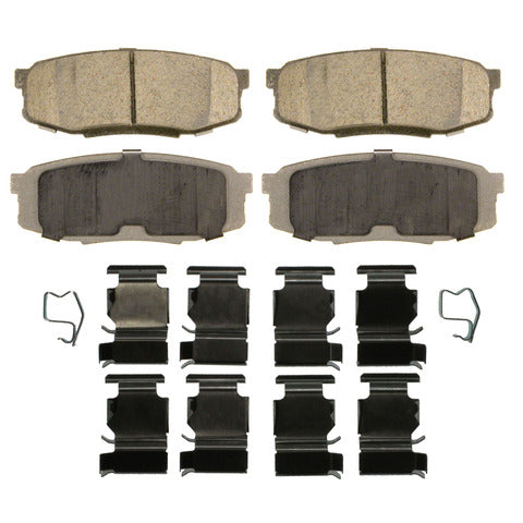Wagner Brake Disc Brake Pad Set P/N:QC1304 Fits: Lexus Lx570 11-08, Lexus Lx570 21-13, Toyota Land Cruiser 11-08, Toyota Land Cruiser 21-13, Toyota Sequoia 22-08, Toyota Tundra 21-07 - Image 1