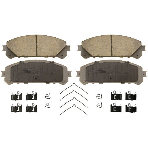 Wagner Brake Disc Brake Pad Set P/N:QC1324 Fits: Lexus Nx200t, Lexus Nx300, Lexus Nx300h, Lexus Rx350, Lexus Rx350l, Lexus Rx450h, Lexus Rx450hl, Toyota Avalon, Toyota Camry, Toyota Highlander, Toyota Sienna - Image 1