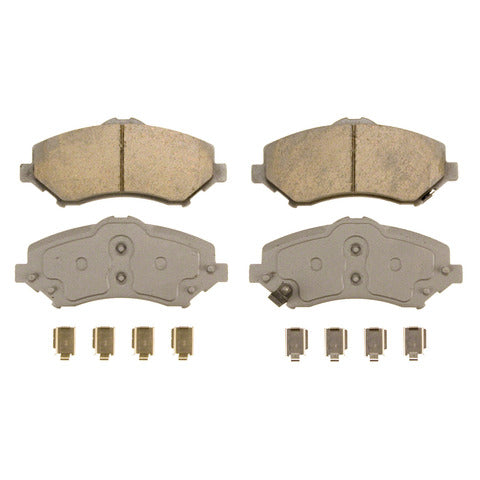 Wagner Brake Disc Brake Pad Set P/N:QC1327 Fits: Chrysler TOWN &amp; COUNTRY 16-08, Dodge Grand Caravan 15-08, Dodge Journey 12-09, Dodge Nitro 11-09, Ram C/v 15-14, Volkswagen Routan 14-13 - Image 1