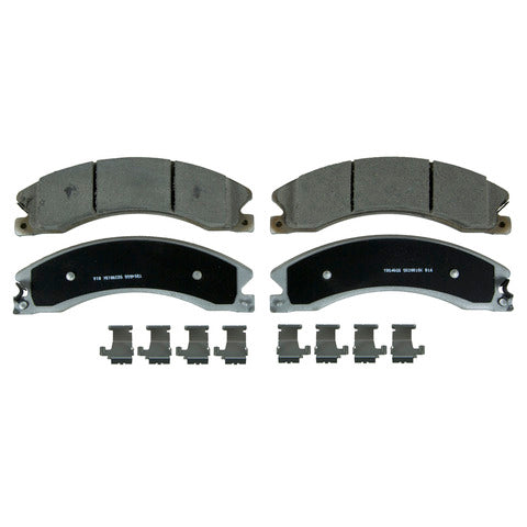 Wagner Brake Disc Brake Pad Set P/N:QC1411 Fits: Chevrolet Express 3500, Chevrolet Express 4500, Chevrolet Silverado 2500 Hd, Chevrolet Silverado 3500 Hd, Chevrolet Suburban 3500 Hd, GMC Savana 3500, GMC Savana 4500, GMC Sierra 2500 Hd, GMC Sierra 3500 Hd - Image 1