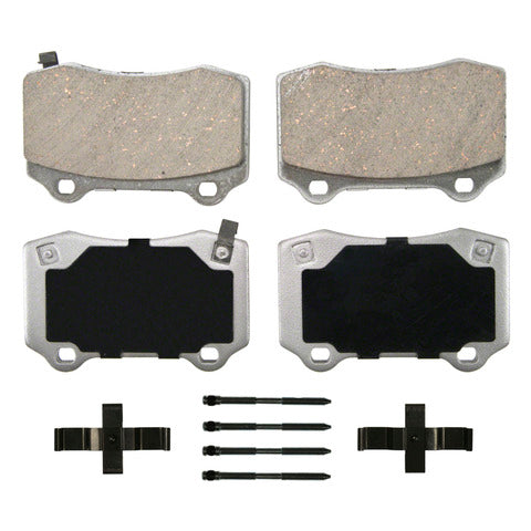 Wagner Brake Disc Brake Pad Set P/N:QC1428 Fits: Hyundai Genesis Coupe 16-10, Tesla S 18-12, Tesla S 2020 - Image 1