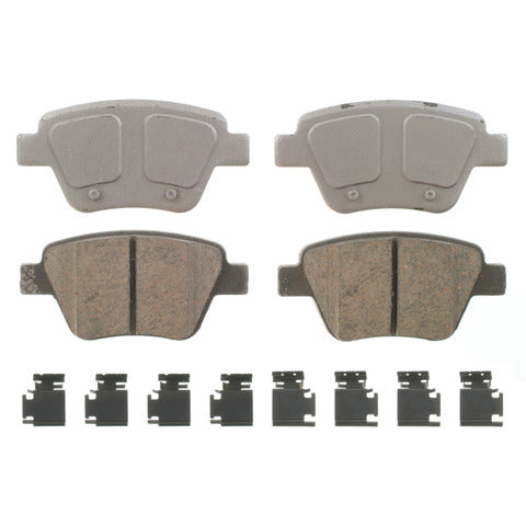 Wagner Brake Disc Brake Pad Set P/N:QC1456 Fits: Audi A3 13-11, Audi A3 Quattro 13-10, Volkswagen Beetle 13-12, Volkswagen Beetle 2017, Volkswagen Eos 16-11, Volkswagen Golf 14-10, Volkswagen Gti 14-12, Volkswagen Jetta 14-10, Volkswagen Passat 15-12 - Image 1
