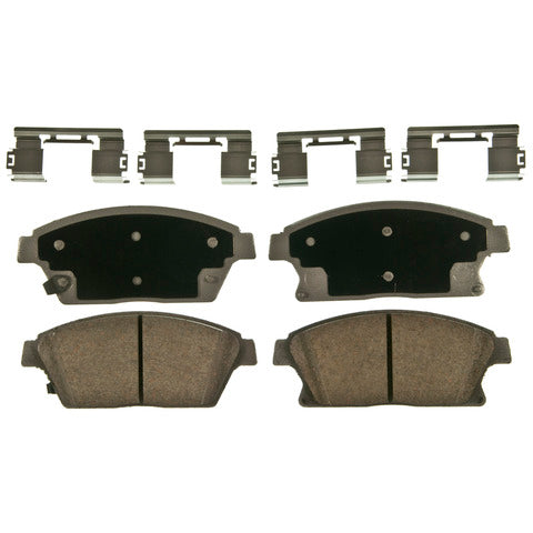 Wagner Brake Disc Brake Pad Set P/N:QC1467 Fits: Buick Encore 17-13, Buick Verano 17-12, Cadillac Ats 15-13, Cadillac Ats 18-17, Chevrolet Cruze 15-14, Chevrolet Orlando 14-12, Chevrolet Trax 17-13, Chevrolet Volt 15-11, Ford Ft800 1989 - Image 1