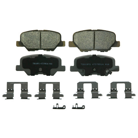 Wagner Brake Disc Brake Pad Set P/N:QC1679 Fits: Mazda 3 16-14, Mazda 3 Sport 18-14, Mazda 6 15-14, Mitsubishi Outlander 20-14, Mitsubishi Outlander Sport 16-13, Mitsubishi Outlander Sport 24-22, Mitsubishi Rvr 22-13 - Image 1