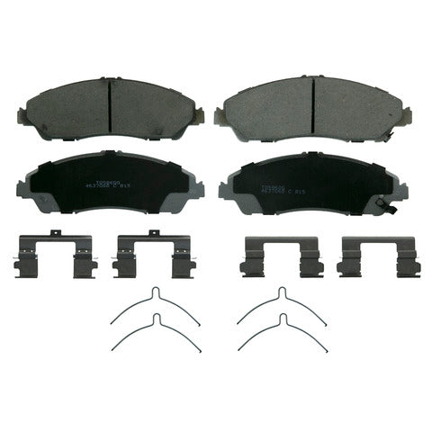 Wagner Brake Disc Brake Pad Set P/N:QC1723 Fits: Acura Mdx 20-14, Honda Pilot 22-16, Honda Ridgeline 25-17 - Image 1
