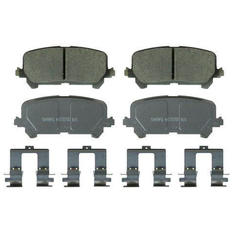 Wagner Brake Disc Brake Pad Set P/N:QC1724 Fits: Acura Mdx 16-14, Honda Passport 25-19, Honda Pilot 22-16, Honda Ridgeline 25-17 - Image 1