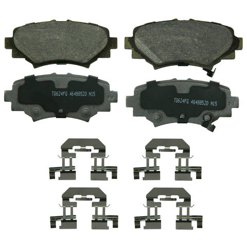 Wagner Brake Disc Brake Pad Set P/N:QC1729 Fits: Mazda 3 16-14, Mazda 3 Sport 2014 - Image 1