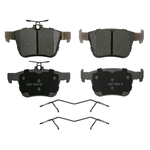 Wagner Brake Disc Brake Pad Set P/N:QC1761 Fits: Audi A3, Audi A3 Quattro, Audi A3 Sportback E-tron, Audi Q3, Audi Rs3, Audi S3, Audi Tt Quattro, Audi Tt Rs Quattro, Audi Tts Quattro, Volkswagen Arteon - Image 1