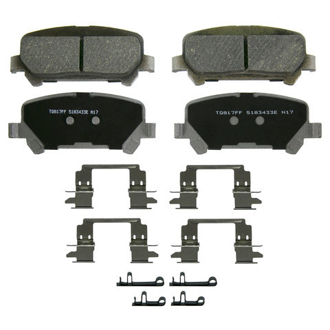 Wagner Brake Disc Brake Pad Set P/N:QC1806 Fits: Chevrolet Colorado 20-15, GMC Canyon 20-15 - Image 1