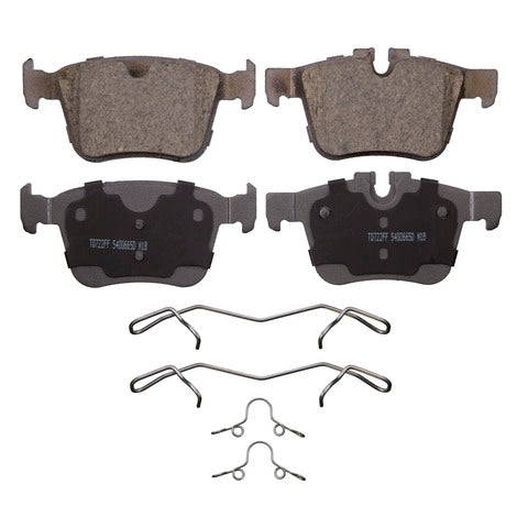 Wagner Brake Disc Brake Pad Set P/N:QC1821 Fits: Jaguar E-pace, Jaguar F-pace, Jaguar Xe, Jaguar Xf, Land Rover Discovery Sport, Land Rover Range Rover Evoque, Land Rover Range Rover Velar, Volvo S60, Volvo S90, Volvo V60 - Image 1