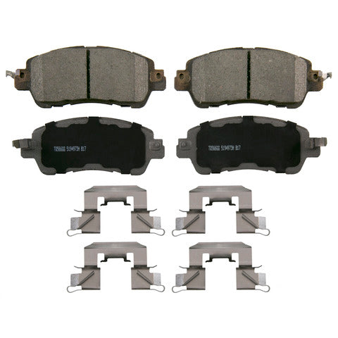 Wagner Brake Disc Brake Pad Set P/N:QC1852 Fits: Scion Ia 2016, Toyota Yaris 20-19, Toyota Yaris Ia 18-17 - Image 1