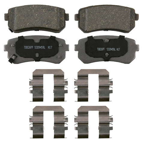 Wagner Brake Disc Brake Pad Set P/N:QC1856 Fits: Hyundai Sonata 19-16, Kia Optima 18-16, Kia Optima 2020 - Image 1