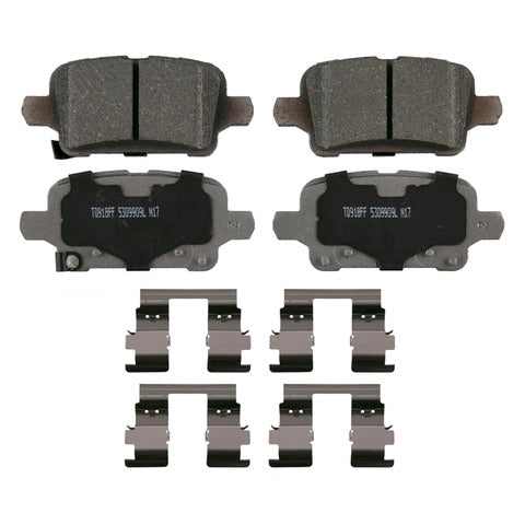 Wagner Brake Disc Brake Pad Set P/N:QC1915 Fits: Buick Lacrosse 18-17, Buick Regal Sportback 20-19, Buick Regal Tourx 20-18, Chevrolet Equinox 20-18, Chevrolet Malibu 18-16, GMC Terrain 2018 - Image 1